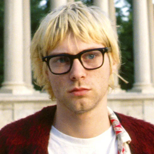 😐 Стикер «Kurt Cobain (Nirvana)» для Telegram