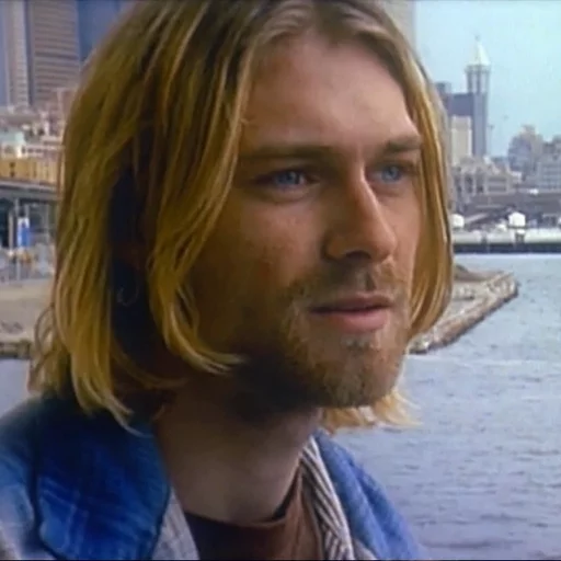 😐 Стикер «Kurt Cobain (Nirvana)» для Telegram