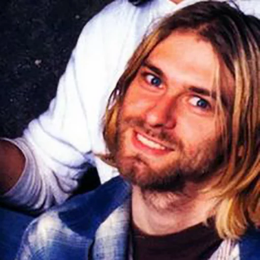 🙃 Стикер «Kurt Cobain (Nirvana)» для Telegram