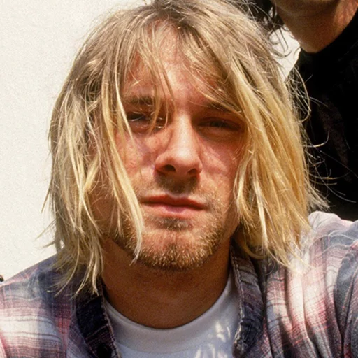 😑 Стикер «Kurt Cobain (Nirvana)» для Telegram