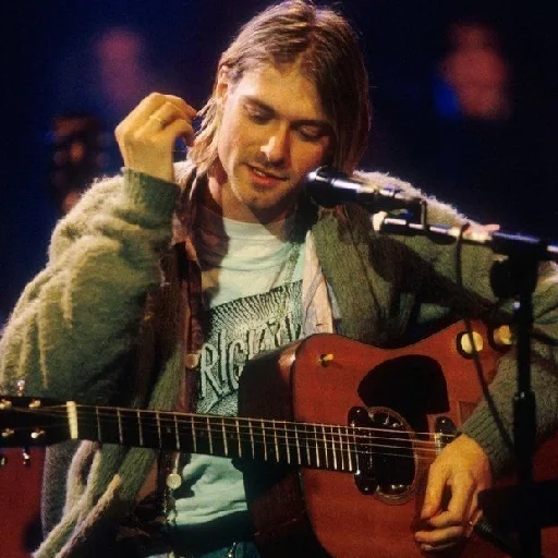 🙄 Стикер «Kurt Cobain 2» для Telegram