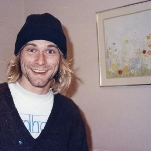 😃 Стикер «Kurt Cobain 2» для Telegram