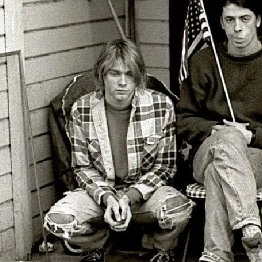😔 Стикер «Kurt Cobain 2» для Telegram