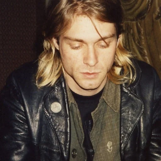 😕 Стикер «Kurt Cobain 2» для Telegram