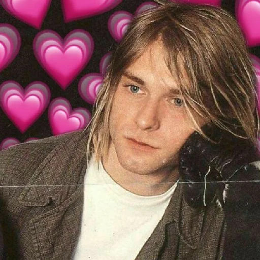 😍 Стикер «Kurt Cobain 3» для Telegram