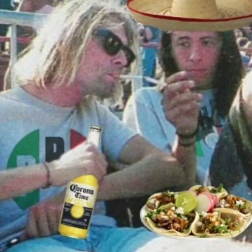 🤝 Стикер «Kurt Cobain 3» для Telegram
