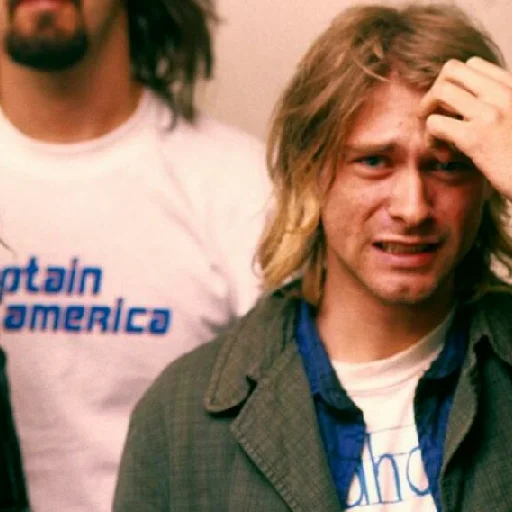 😰 Стикер «Kurt Cobain 3» для Telegram