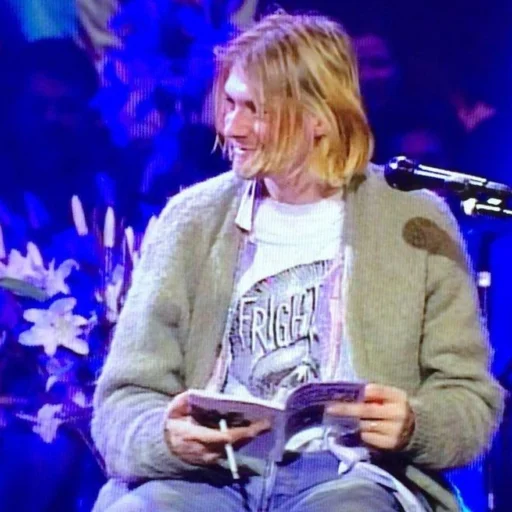 😄 Стикер «Kurt Cobain 3» для Telegram