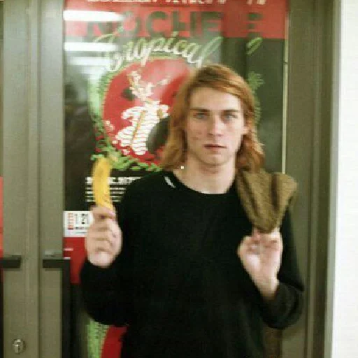 🍌 Стикер «Kurt Cobain 3» для Telegram