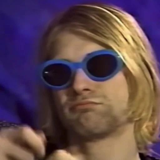 🙁 Стикер «Kurt Cobain 3» для Telegram