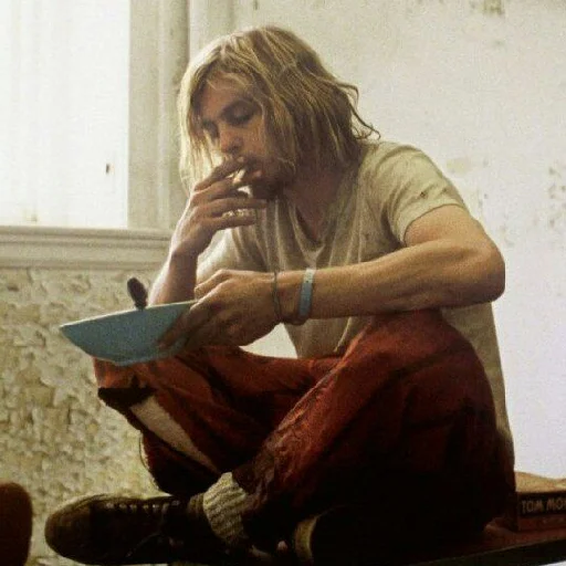 🥱 Стикер «Kurt Cobain 3» для Telegram