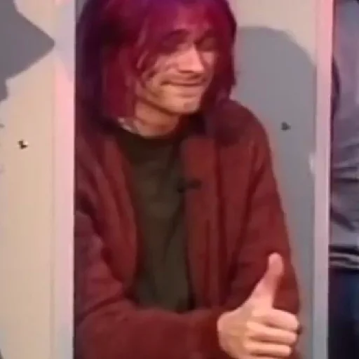 👍 Стикер «Kurt Cobain 3» для Telegram