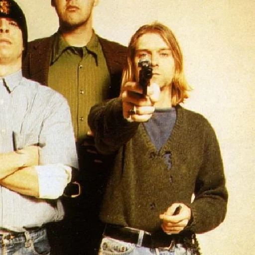 😠 Стикер «Kurt Cobain 3» для Telegram