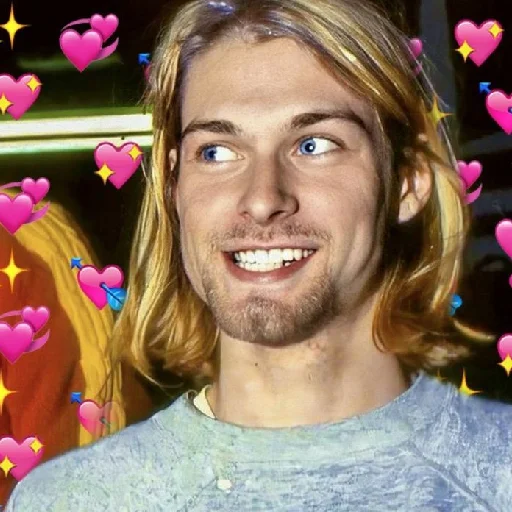 🥰 Стикер «Kurt Cobain 3» для Telegram