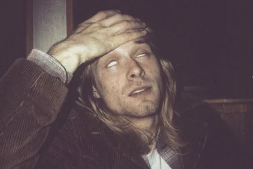 😕 Стикер «KurtDCobain» для Telegram