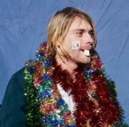 😍 Стикер «Kurt Cobain» для Telegram
