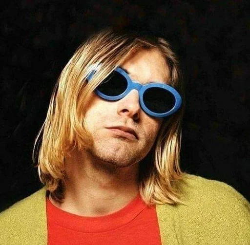😎 Стикер «Kurt Cobain» для Telegram