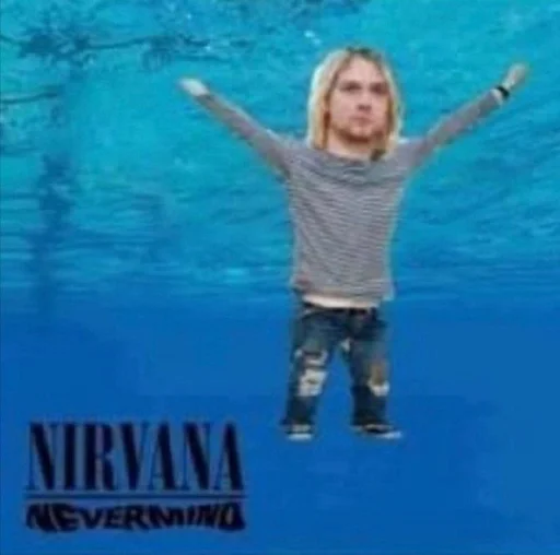 🤨 Стикер «Kurt Cobain» для Telegram