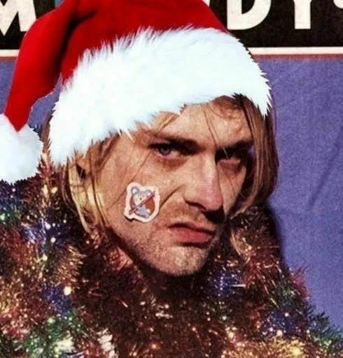 😤 Стикер «Kurt Cobain» для Telegram