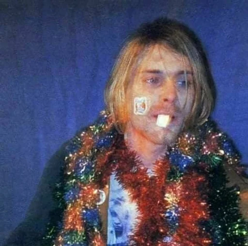 😳 Стикер «Kurt Cobain» для Telegram
