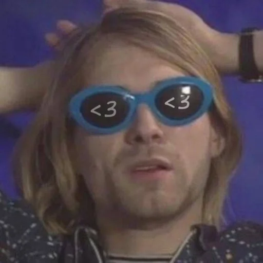 🎀 Стикер «Kurt Cobain» для Telegram