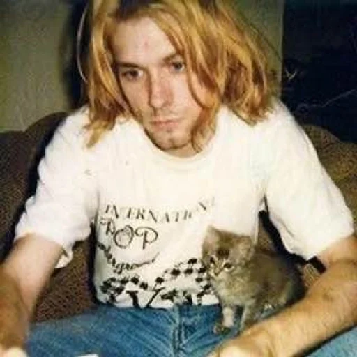 🫤 Стикер «Kurt Cobain» для Telegram