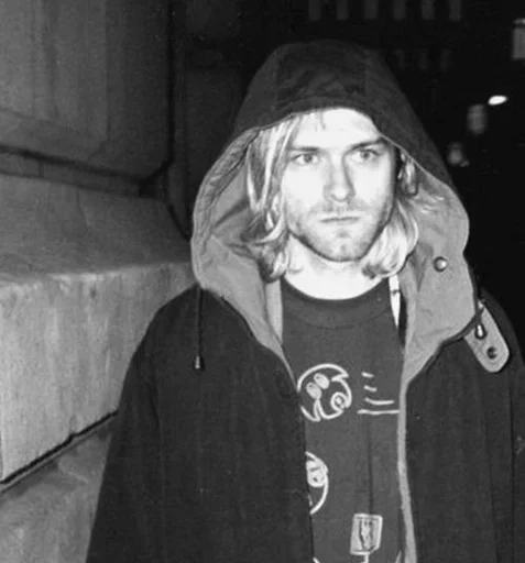 🫤 Стикер «Kurt Cobain» для Telegram
