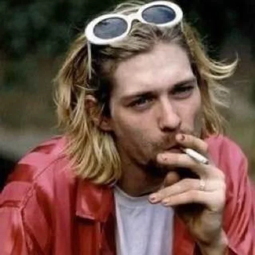😌 Стикер «Kurt Cobain» для Telegram