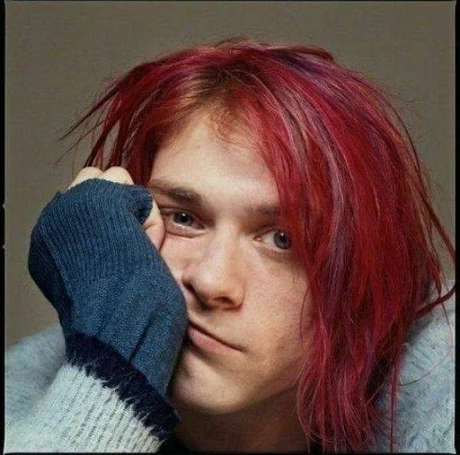 🥱 Стикер «Kurt Cobain» для Telegram