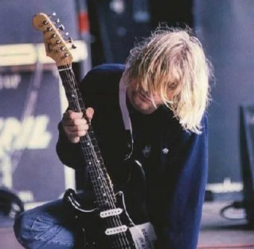 🎸 Стикер «Kurt Cobain» для Telegram