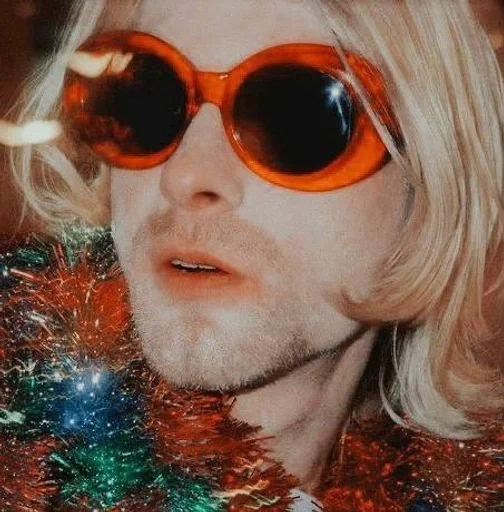 🕶️ Стикер «Kurt Cobain» для Telegram