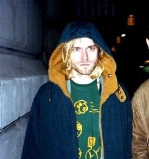 😐 Стикер «Kurt Cobain» для Telegram