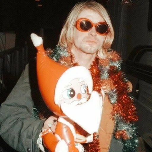 🎅 Стикер «Kurt Cobain» для Telegram