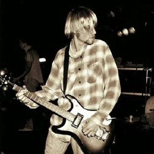 🎸 Стикер «Kurt Cobain» для Telegram