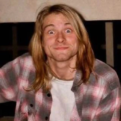 👀 Стикер «Kurt Cobain» для Telegram