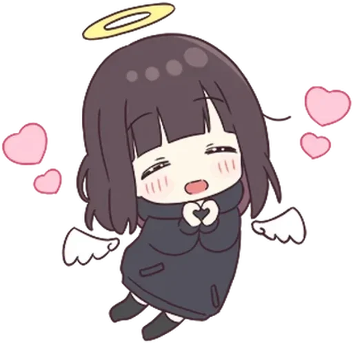 😇 Стикер «kurumi» для Telegram