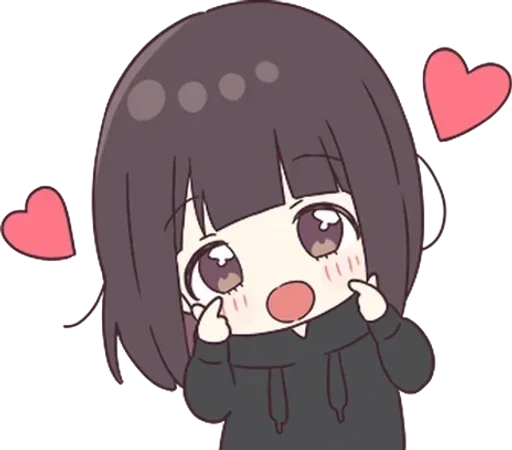 ❤️ Стикер «kurumi» для Telegram
