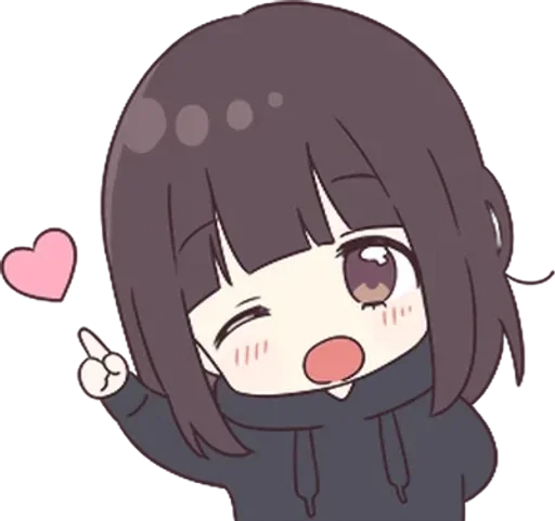 😉 Стикер «kurumi» для Telegram