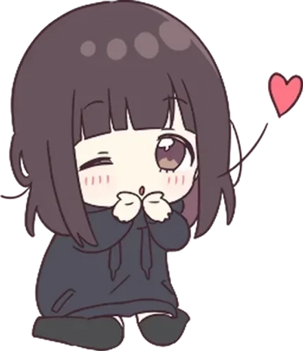 😘 Стикер «kurumi» для Telegram