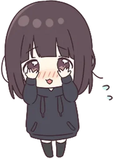 😳 Стикер «kurumi» для Telegram