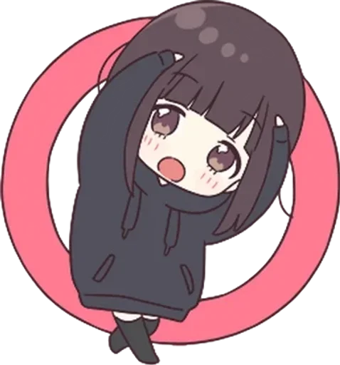 ✅ Стикер «kurumi» для Telegram