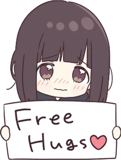 🤗 Стикер «kurumi» для Telegram