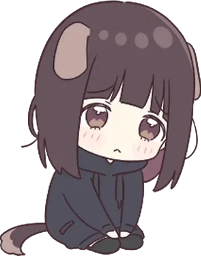 😞 Стикер «kurumi» для Telegram