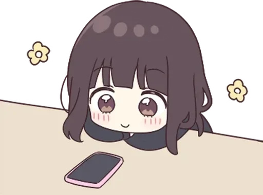 ☺️ Стикер «kurumi» для Telegram