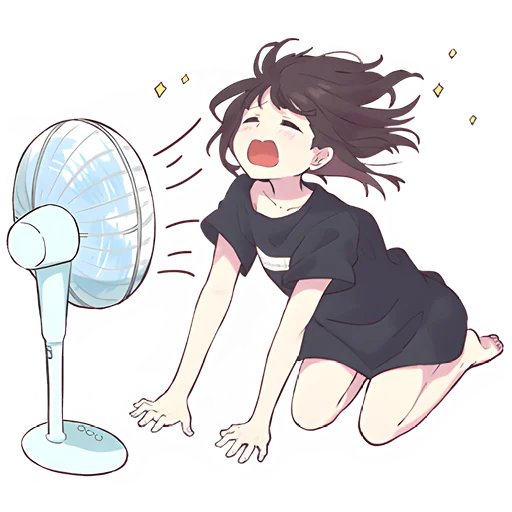 🥵 Стикер «Куруми-чан 5» для Telegram