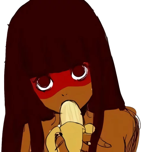 🍌 Стикер «Kuruminha» для Telegram