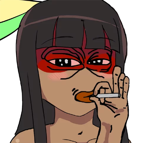 🚬 Стикер «Kuruminha» для Telegram
