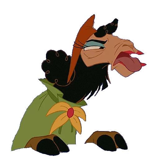 😜 Стикер «THE EMPERORS NEW GROOVE» для Telegram