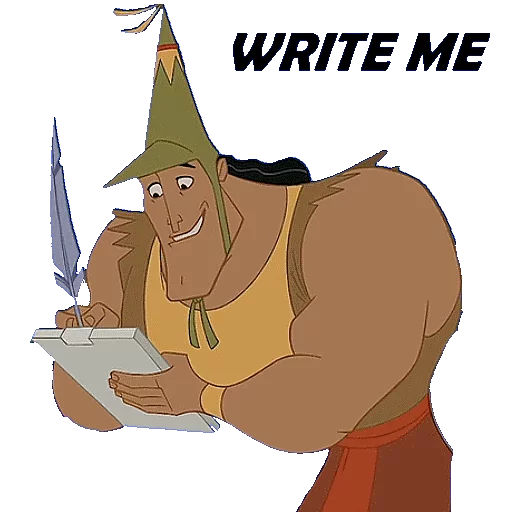 🖊 Стикер «THE EMPERORS NEW GROOVE» для Telegram
