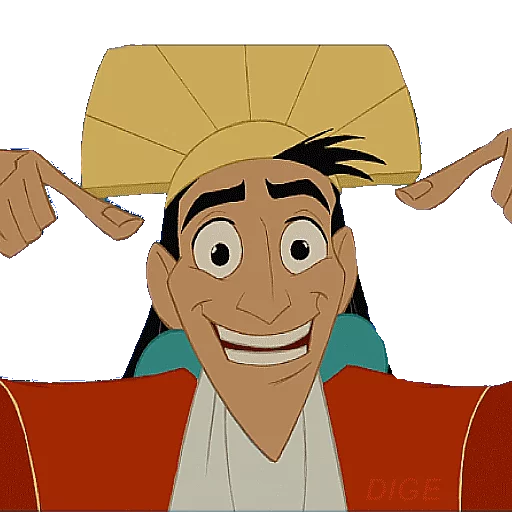 😃 Стикер «THE EMPERORS NEW GROOVE» для Telegram